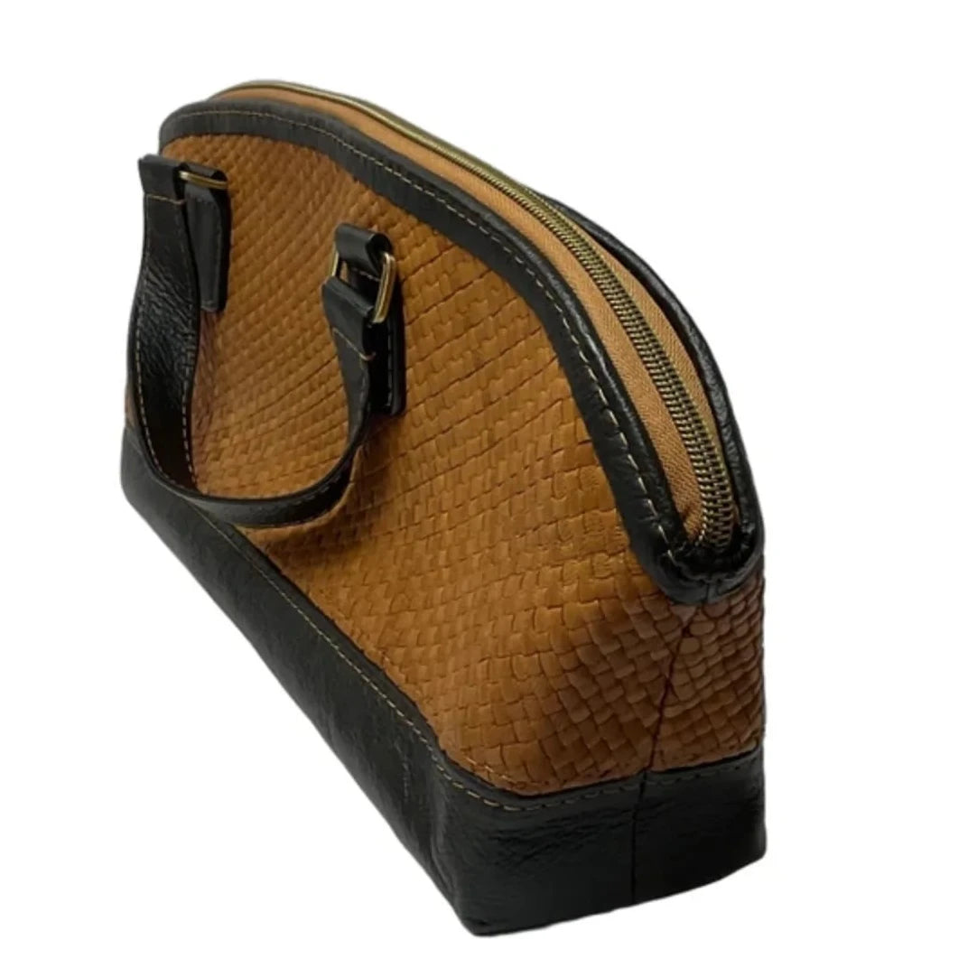 Handbag Leather By Cmc, Size: Medium