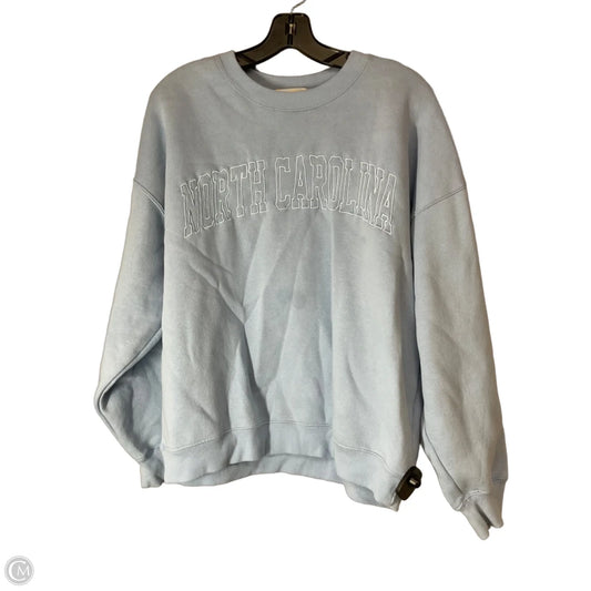 Sweatshirt Crewneck By State Of Mine In Blue, Size: M