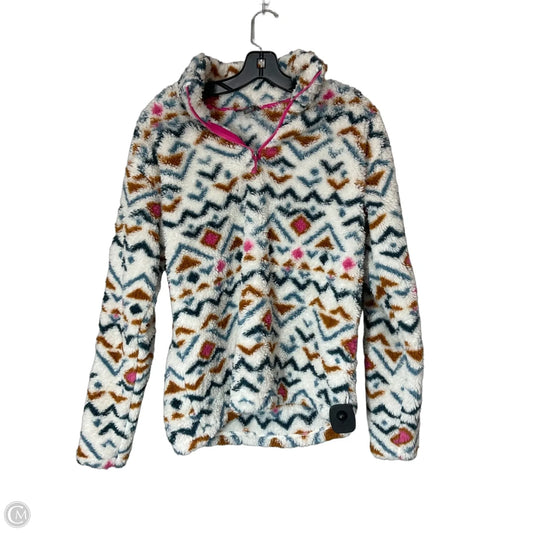 Jacket Faux Fur & Sherpa By Eddie Bauer In Multi-colored, Size: S