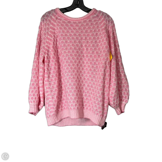 Sweater Designer By Lilly Pulitzer In Pink, Size: Xl