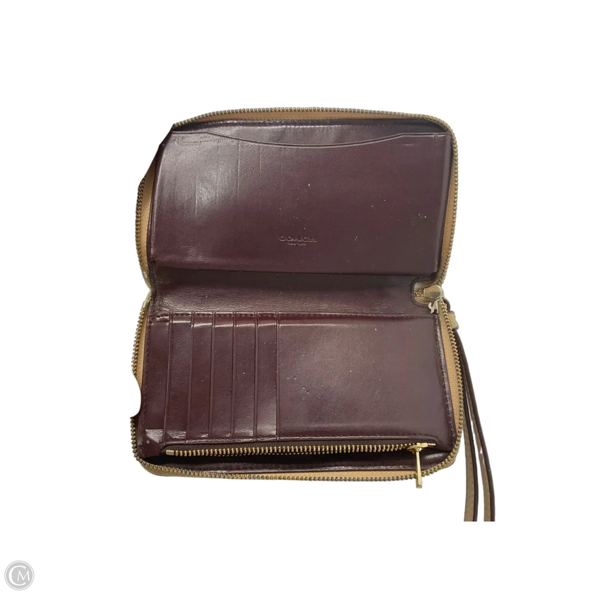 Wristlet Designer By Coach, Size: Medium