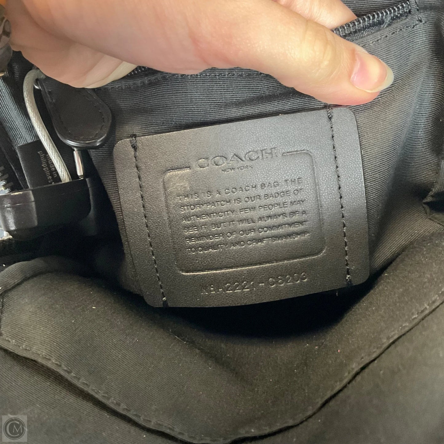 Handbag Designer By Coach, Size: Medium