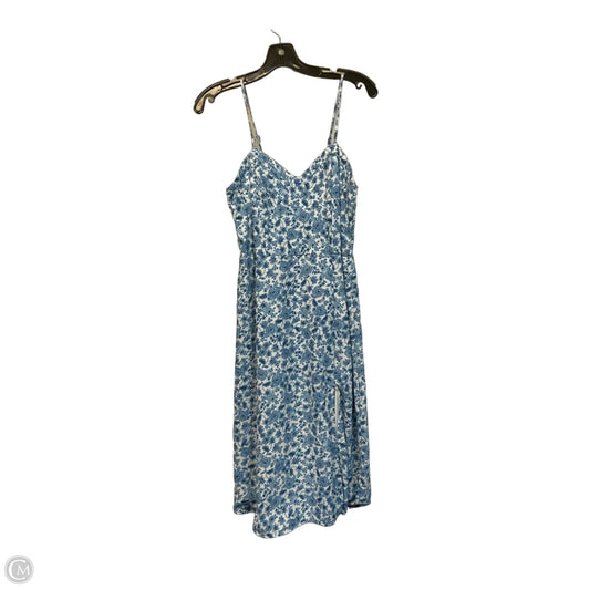 Dress Party Midi By Jessica Simpson In Blue & White, Size: M