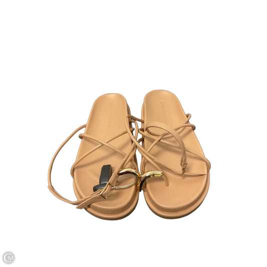 Sandals Flats By Altard State In Tan, Size: 6.5