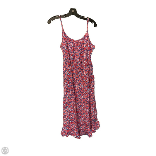 Dress Casual Maxi By J. Crew In Red, Size: 8