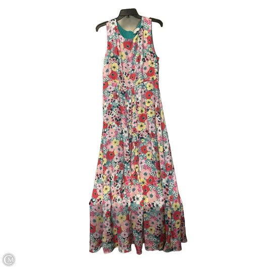 Dress Casual Maxi By Molly Bracken In Floral Print, Size: L