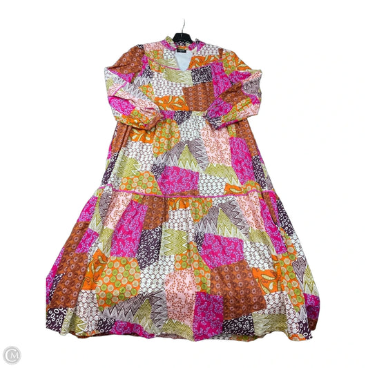 Dress Casual Maxi By Fate In Multi-colored, Size: S