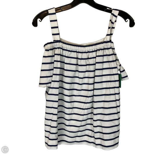 Top Short Sleeve Designer By Kate Spade In Striped Pattern, Size: Xs