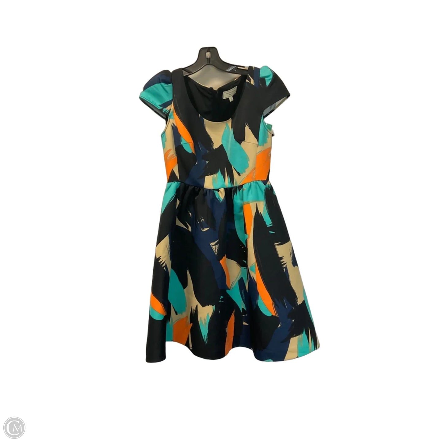 Dress Party Short By Moulinette Soeurs In Black & Orange, Size: 0