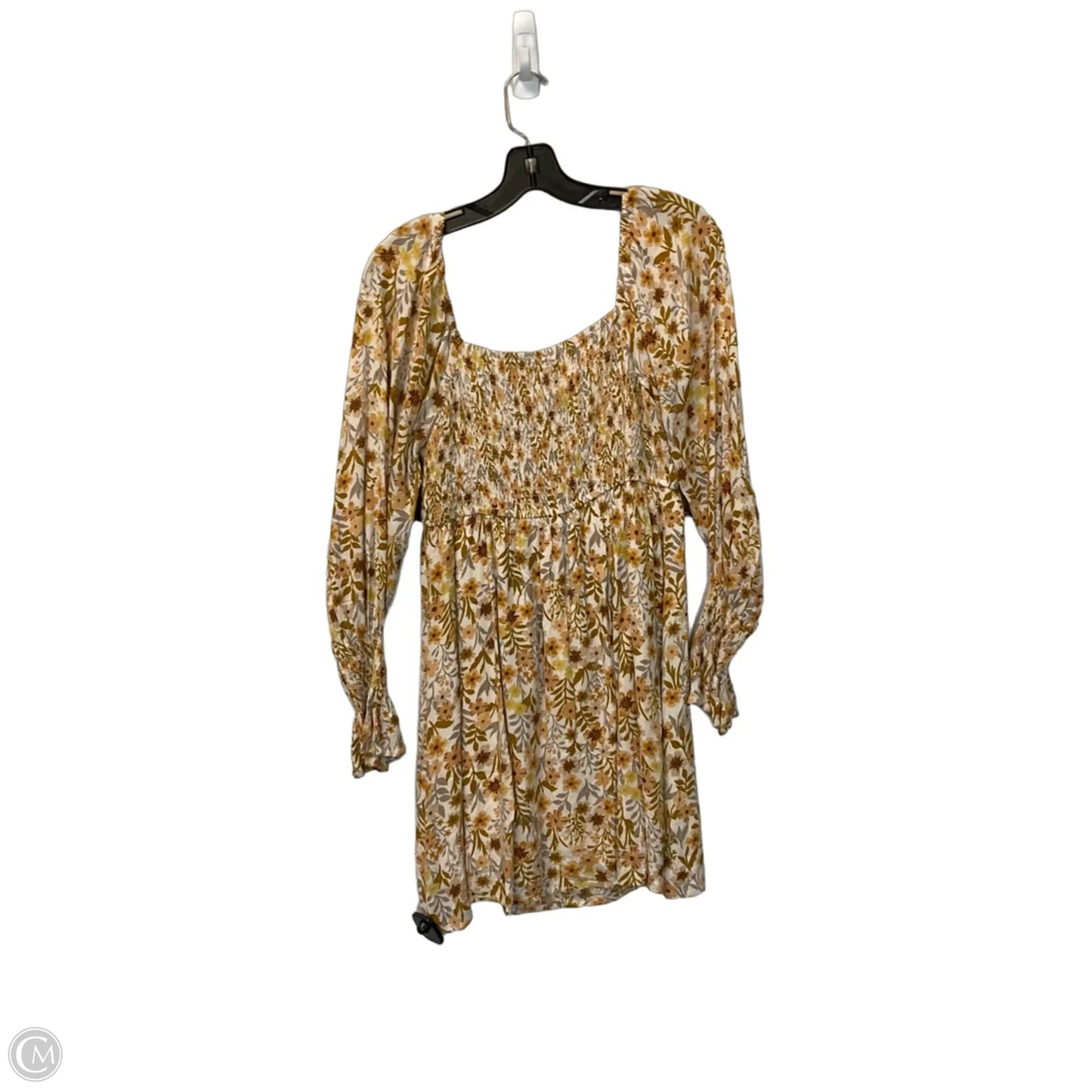 Dress Casual Short By Cme In Yellow, Size: S