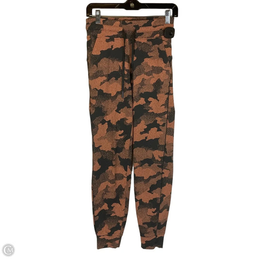 Athletic Pants By Lululemon In Black & Brown, Size: 4