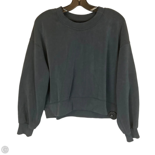 Sweatshirt Crewneck By Lululemon In Grey, Size: S