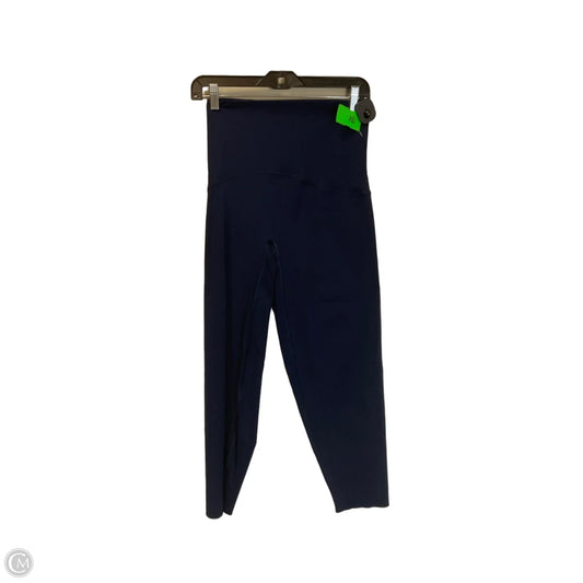 Athletic Capris By Spanx In Navy, Size: 1x