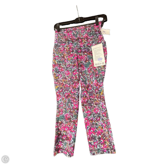 Athletic Capris By Lululemon In Multi-colored, Size: 4