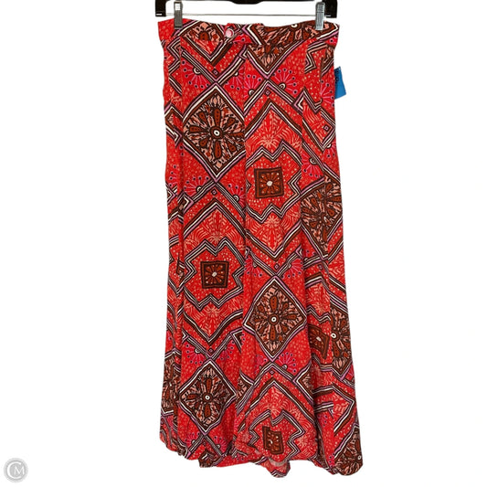 Pants Wide Leg By Anthropologie In Orange, Size: 4