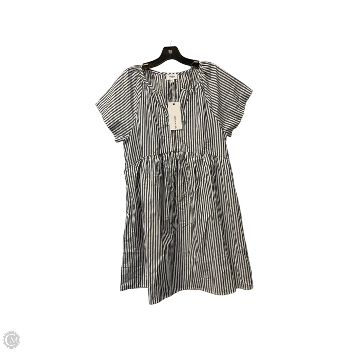 Dress Casual Short By Anniewear In Striped Pattern, Size: M