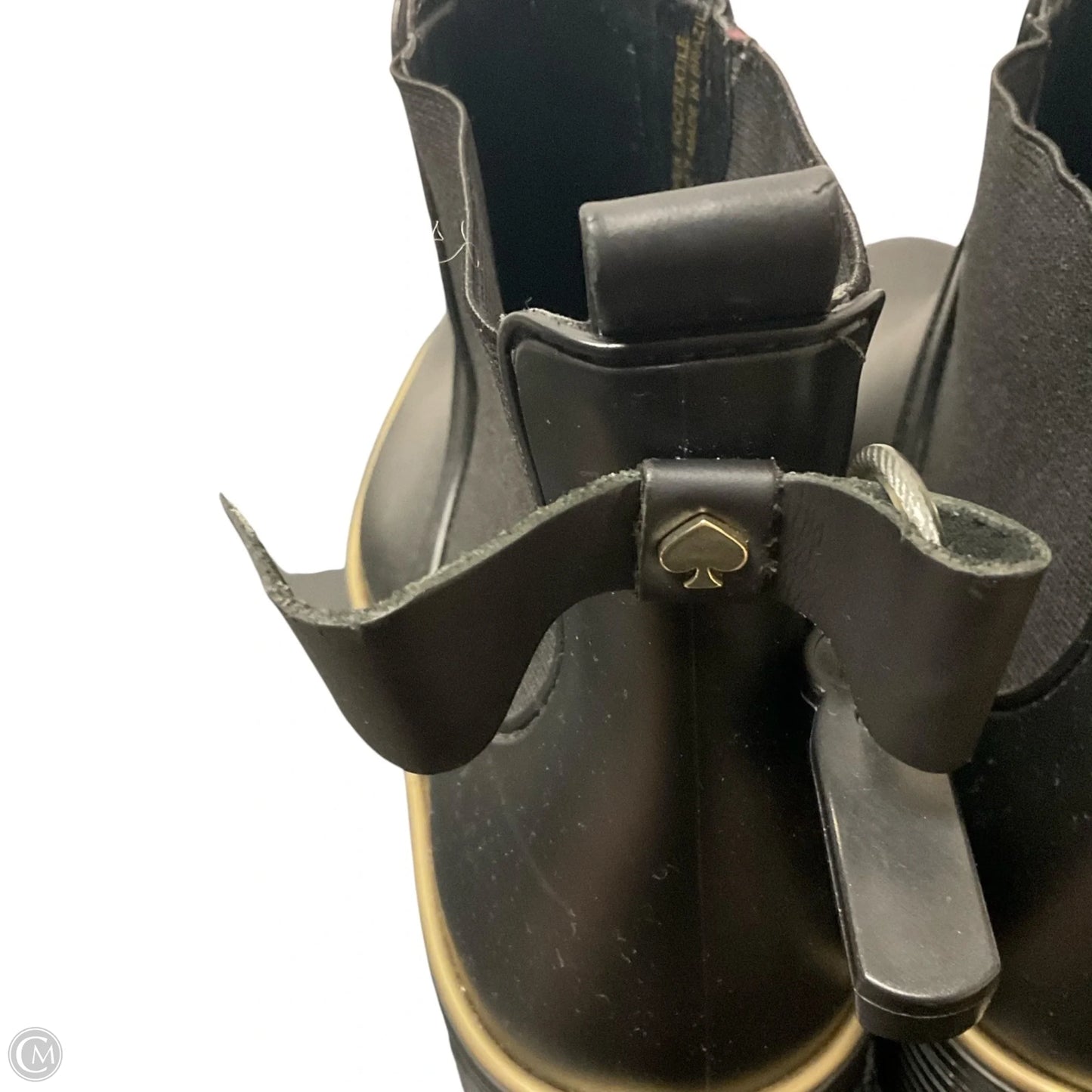 Boots Designer By Kate Spade In Black, Size: 8