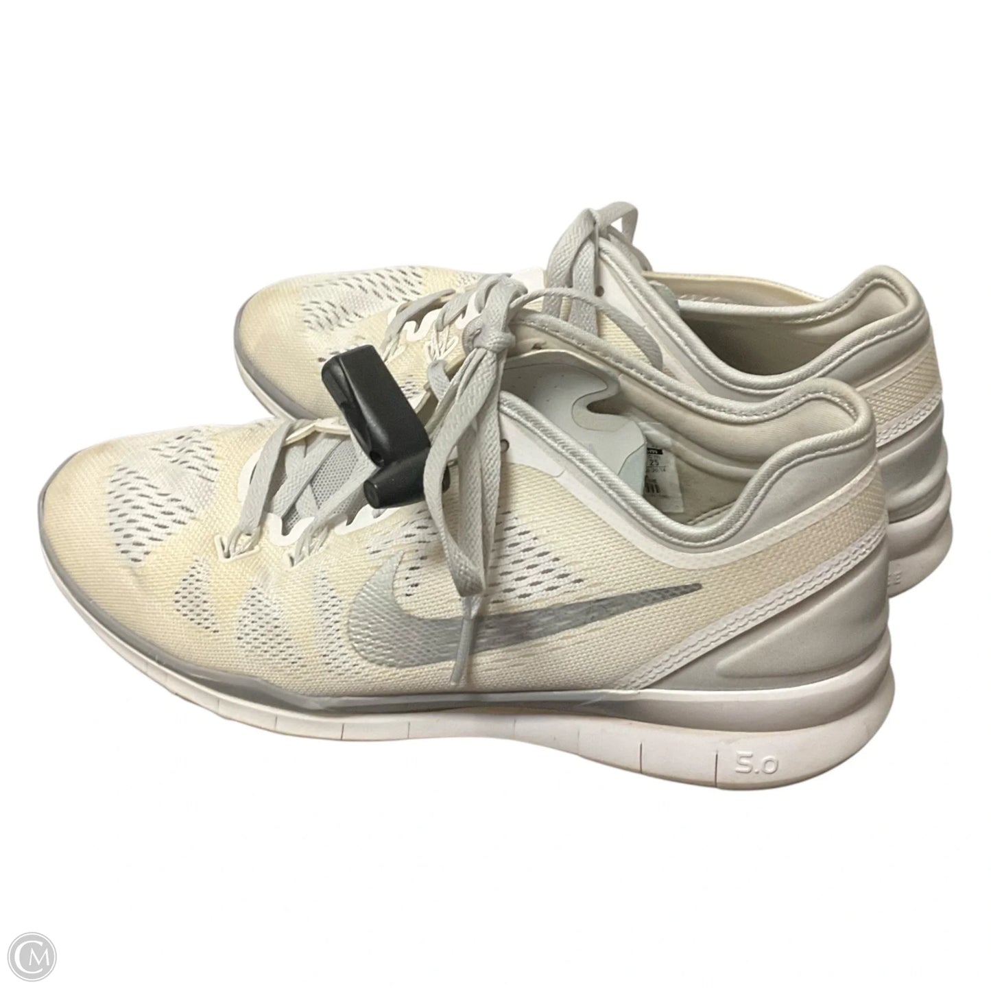Shoes Athletic By Nike In White, Size: 8