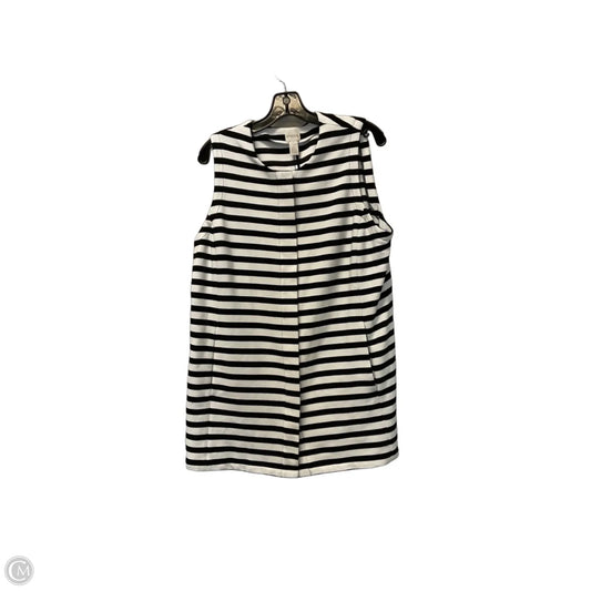 Vest Other By Chicos In Striped Pattern, Size: Xs