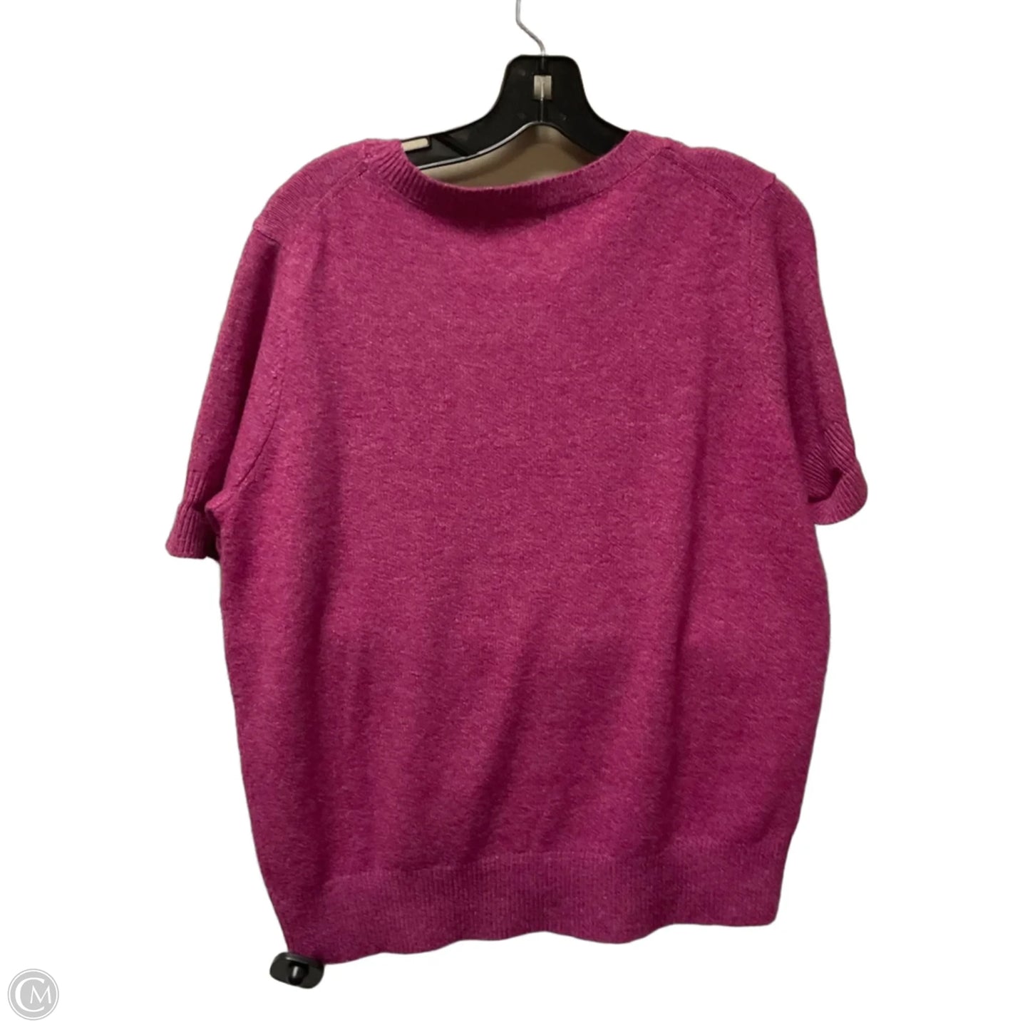 Top Short Sleeve By Matty M In Purple, Size: M
