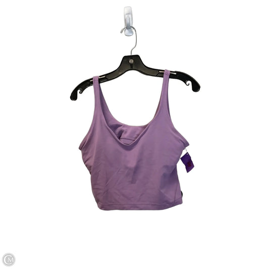 Athletic Bra By Lululemon In Purple, Size: 10