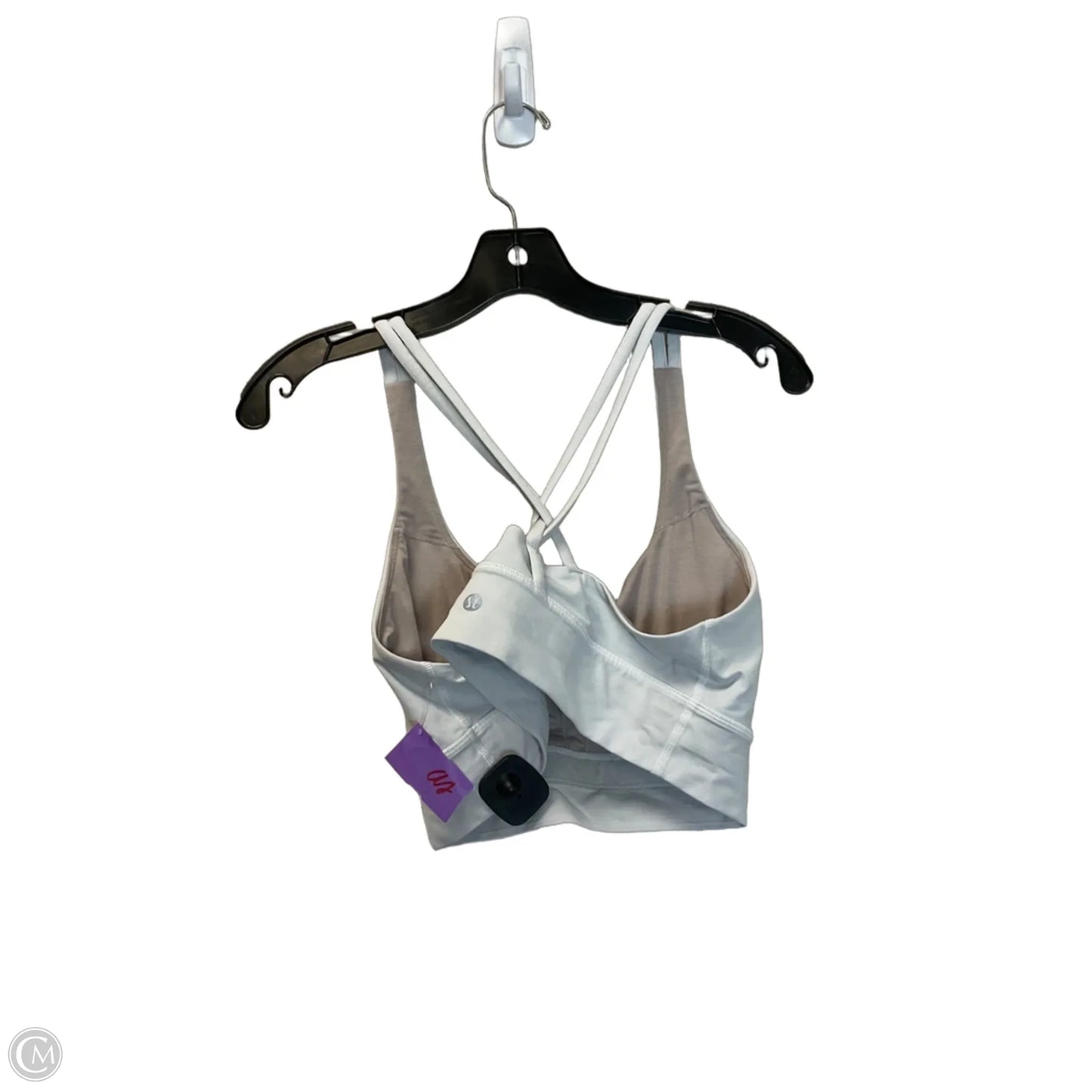 Athletic Bra By Lululemon In White, Size: 12