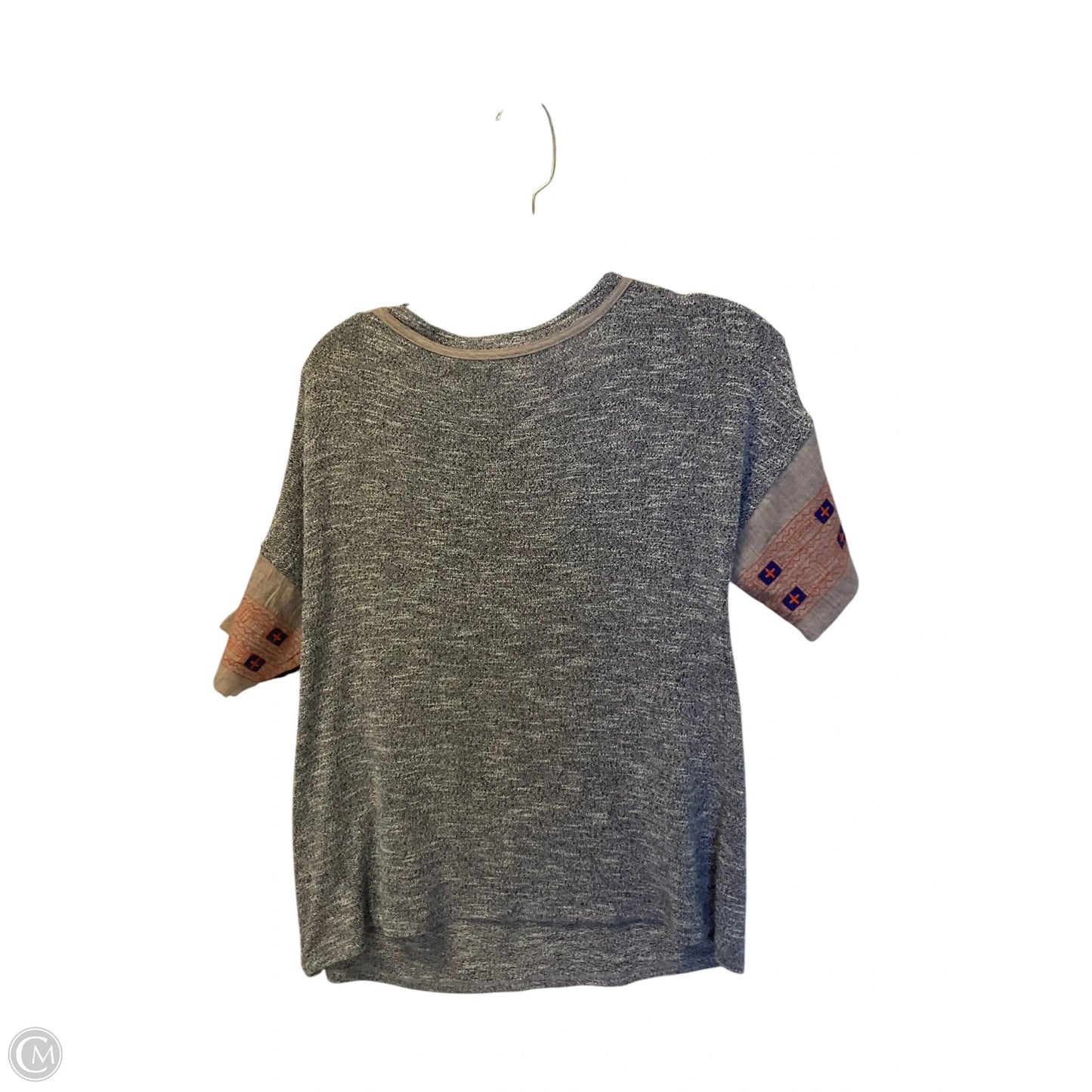 Top Short Sleeve By Thml In Blue, Size: S