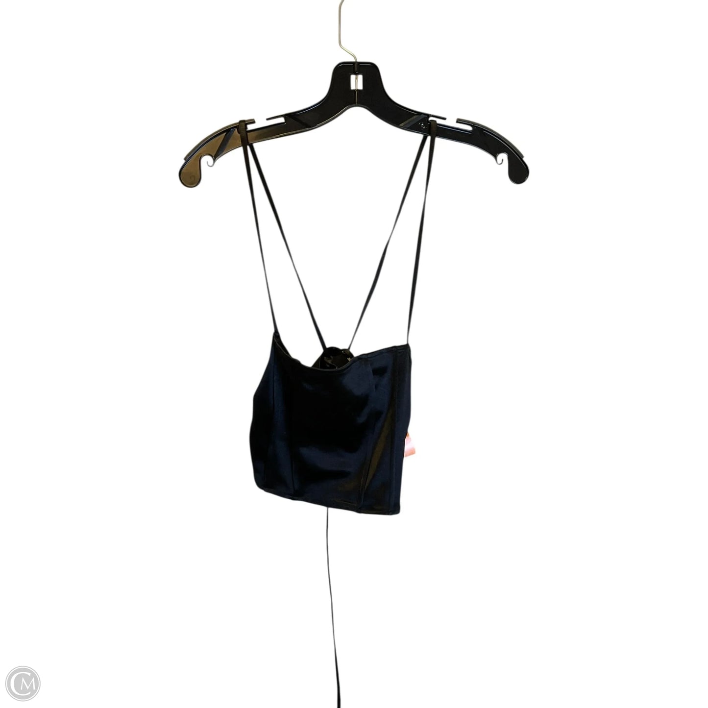 Top Sleeveless By Divided In Black, Size: S