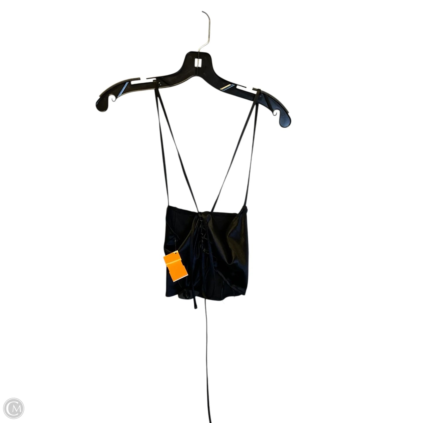 Top Sleeveless By Divided In Black, Size: S