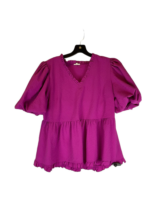 Top Short Sleeve By Jodifl  Size: L