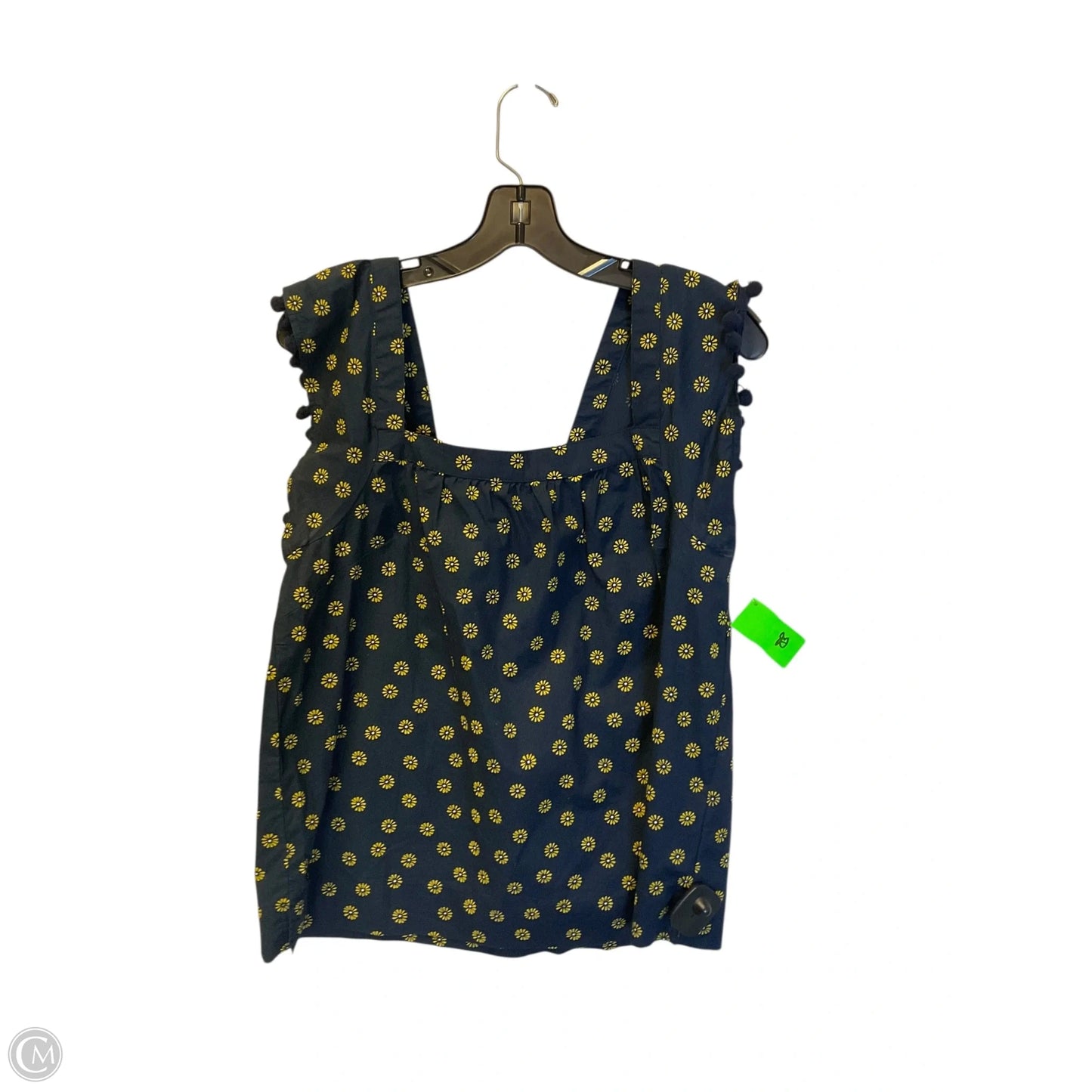 Top Sleeveless By Divided In Blue, Size: S