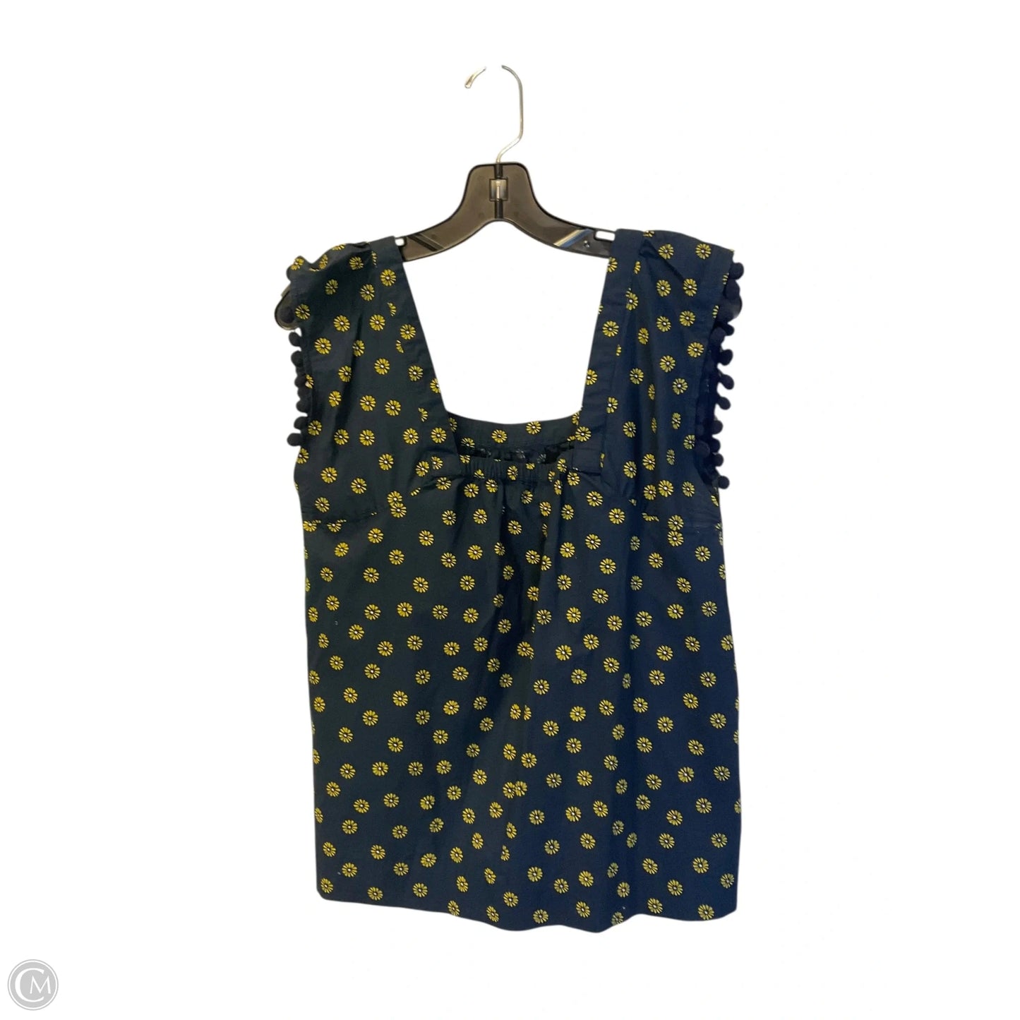 Top Sleeveless By Divided In Blue, Size: S