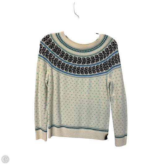 Sweater By Talbots In Cream, Size: M