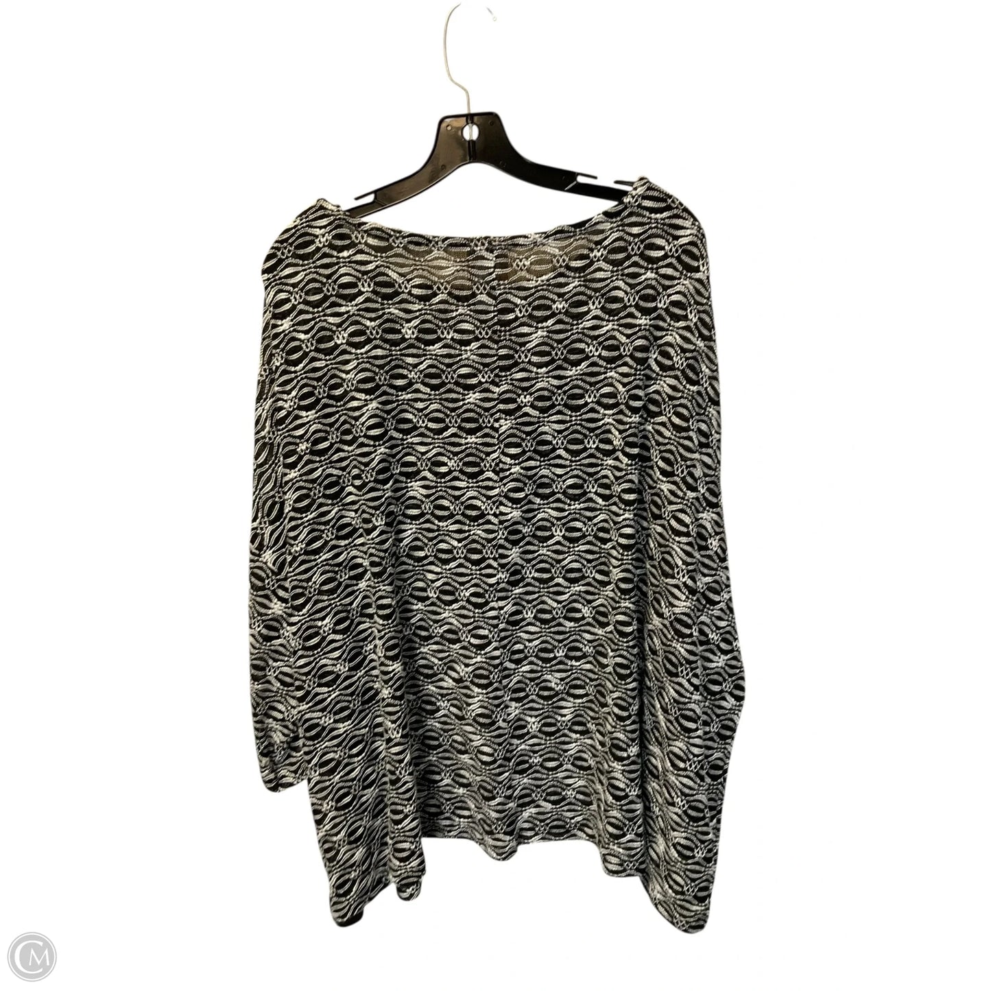 Top Long Sleeve By Ruby Rd In Black, Size: 2x