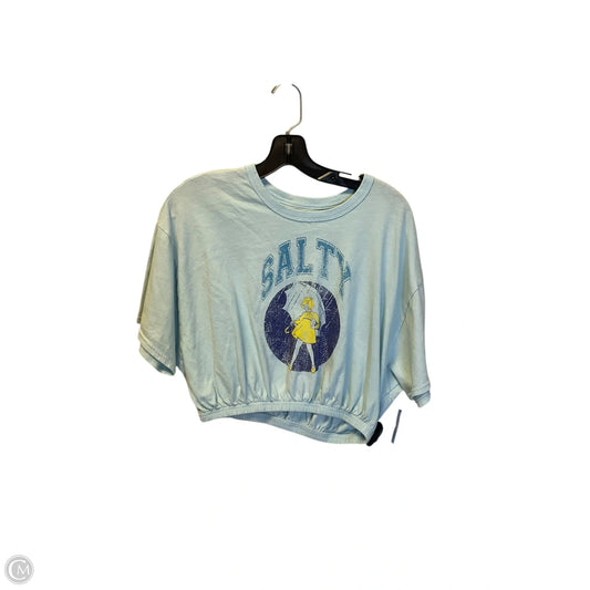 Top Short Sleeve By Aerie In Blue, Size: S
