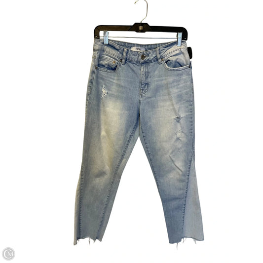 Jeans Straight By Pistola In Blue Denim, Size: 4