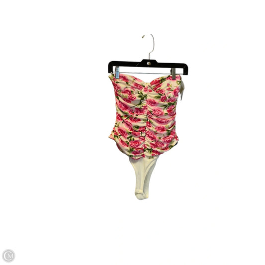 Bodysuit By Zara In Floral Print, Size: M