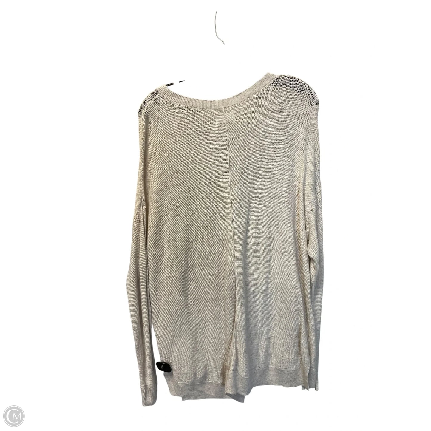 Top Long Sleeve By Lou And Grey In Cream, Size: L