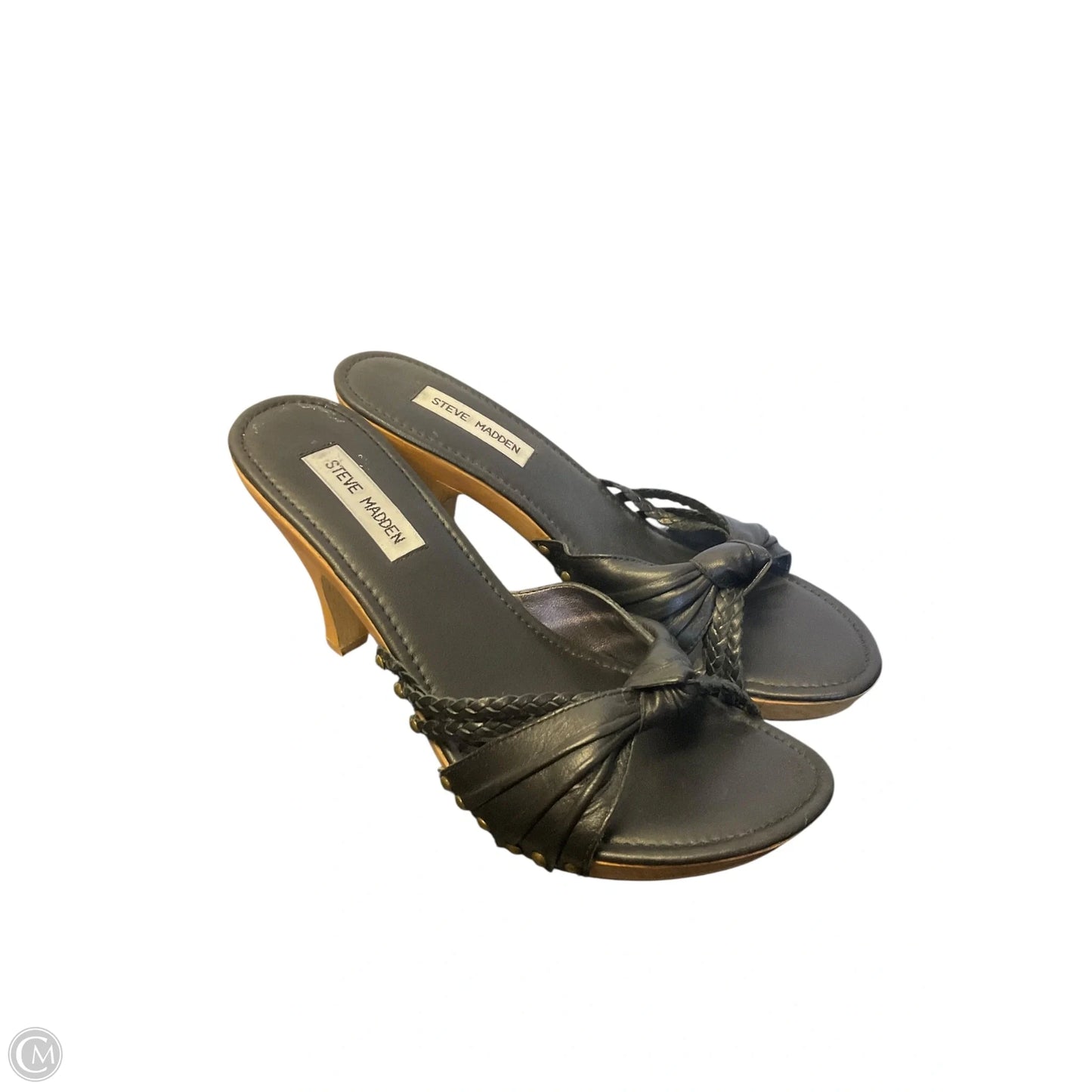 Shoes Heels Stiletto By Steve Madden In Black, Size: 9