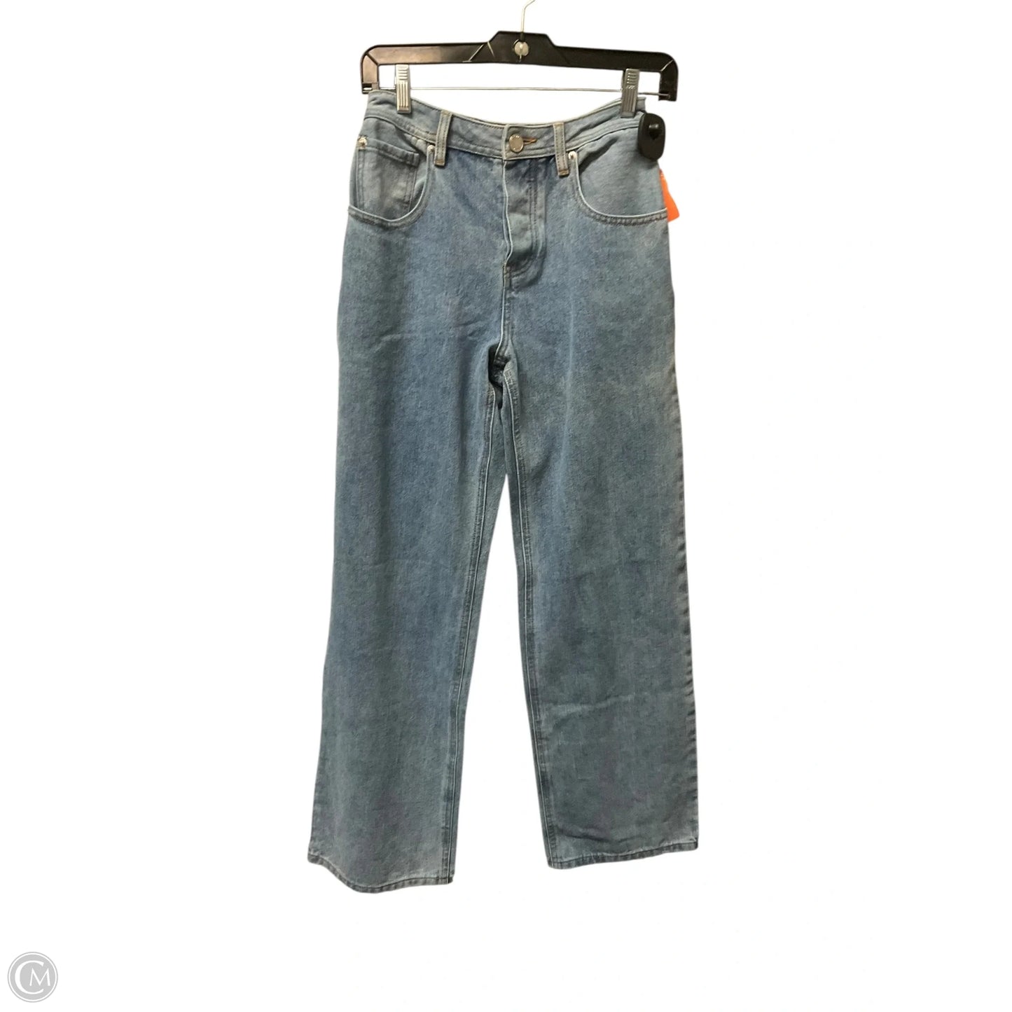 Jeans Wide Leg By Nasty Gal In Blue Denim, Size: 4