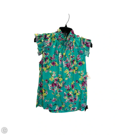Top Sleeveless By Kut In Blue, Size: S