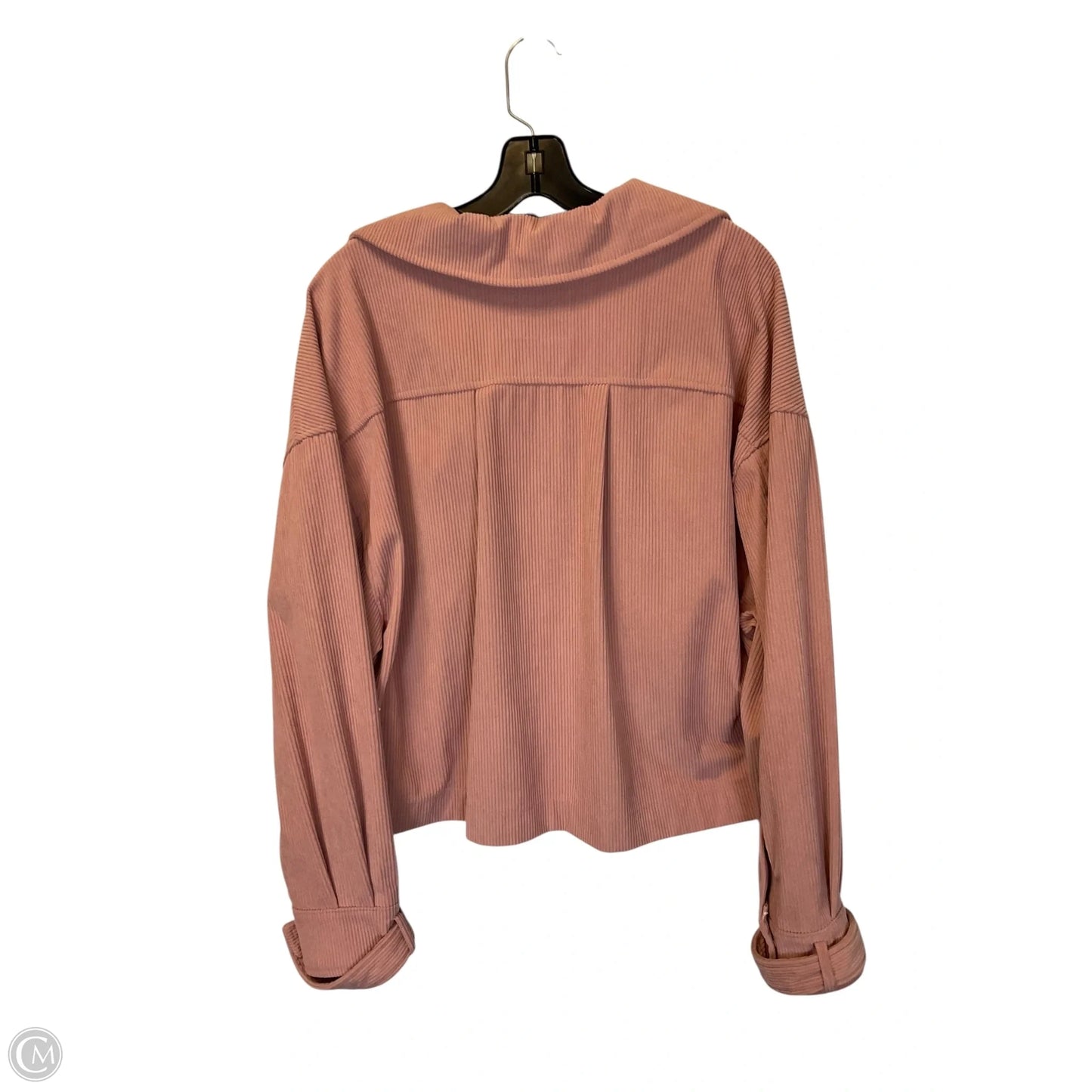 Jacket Utility By Avec Les Filles In Pink, Size: L