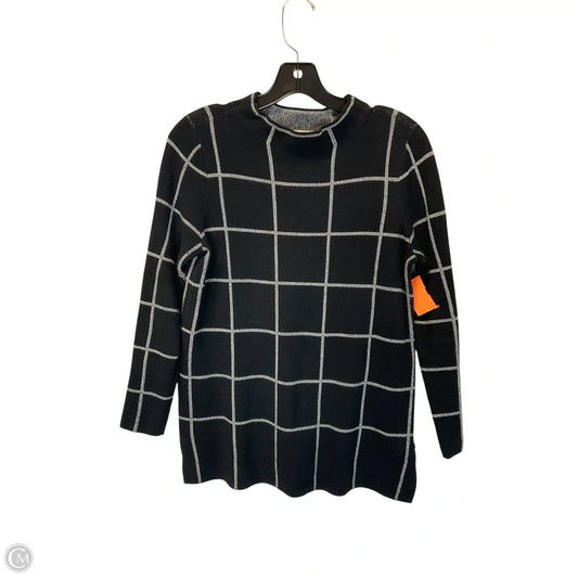 Top Long Sleeve By Loft In Black, Size: S