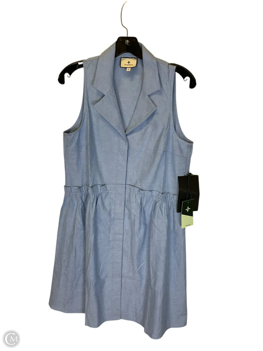 Dress Casual Short By Tuckernuck In Blue, Size: M
