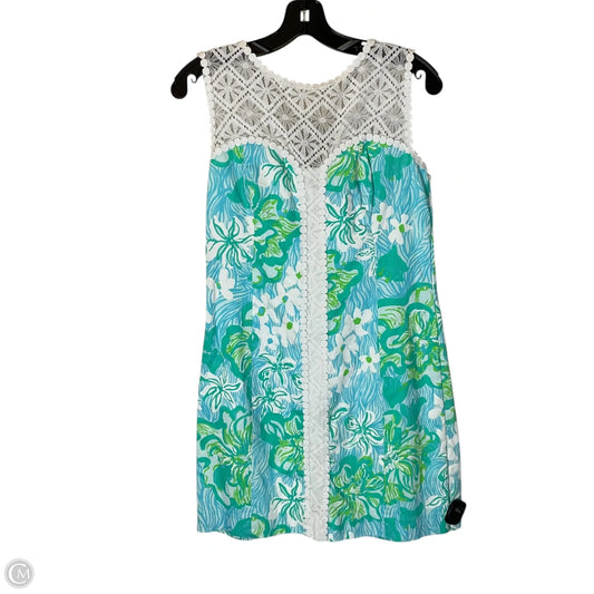 Dress Designer By Lilly Pulitzer In Blue, Size: 8