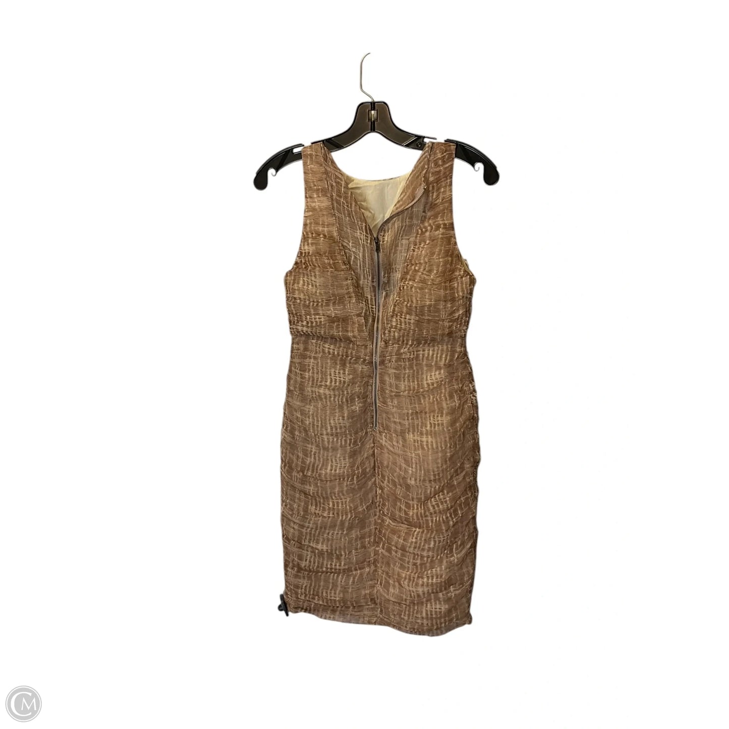 Dress Designer By Alice + Olivia In Brown, Size: S