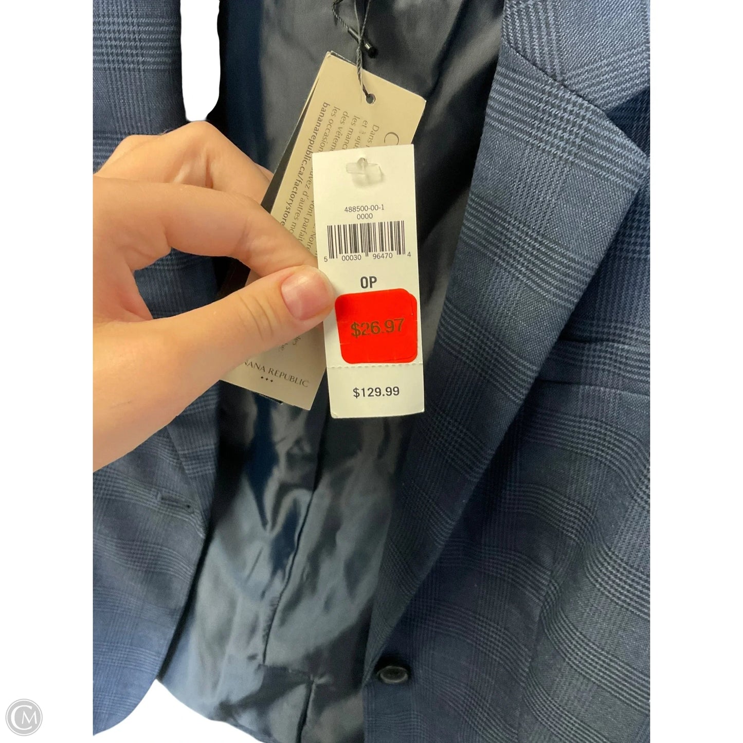 Blazer By Banana Republic In Navy, Size: 0