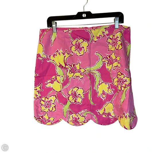 Skirt Designer By Lilly Pulitzer In Green, Size: 12