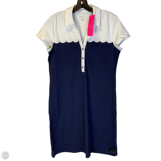 Dress Designer By Lilly Pulitzer In Ombre Print, Size: L