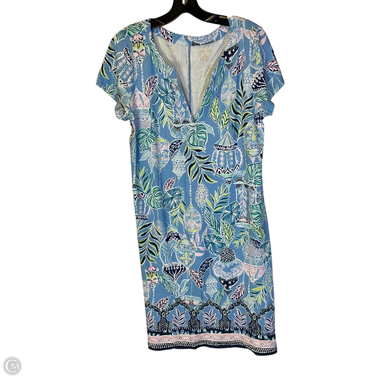 Dress Designer By Lilly Pulitzer In Blue, Size: Xl